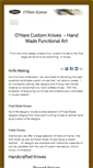 Mobile Screenshot of oharecustomknives.com